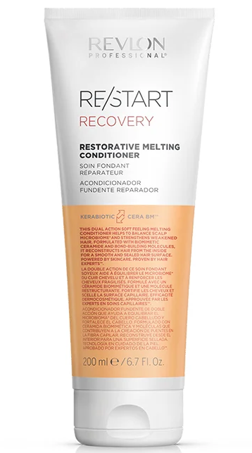 картинка Revlon Professional Restart Recovery Восстанавливающий кондиционер для волос Restorative Melting Conditioner 200 мл