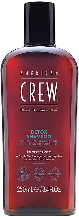 картинка American Crew Детокс шампунь для волос Detox Shampoo 250 мл