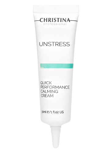 картинка Christina Unstress Успокаивающий крем для лица быстрого действия Quick Performance Calming Cream 30 мл