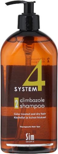 картинка Sim Sensitive System 4 Шампунь №2 терапевтический для сухих волос 500 мл