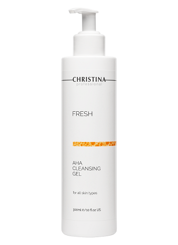 картинка Christina Fresh Очищающий гель c фруктовыми кислотами для всех типов кожи AHA Cleansing Gel for all skin types 300 мл
