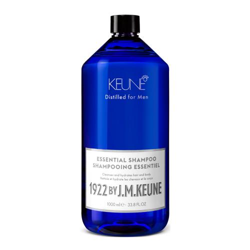 картинка Keune 1922 Care for Men Универсальный шампунь для волос и тела Essential Shampoo 1000 мл