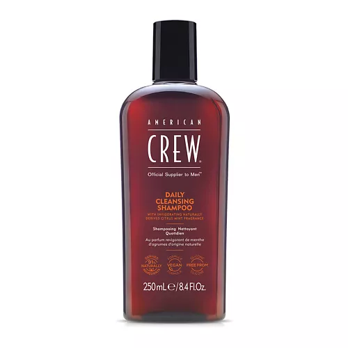 картинка American Crew Ежедневный очищающий шампунь для волос Daily Cleansing Shampoo 250 мл