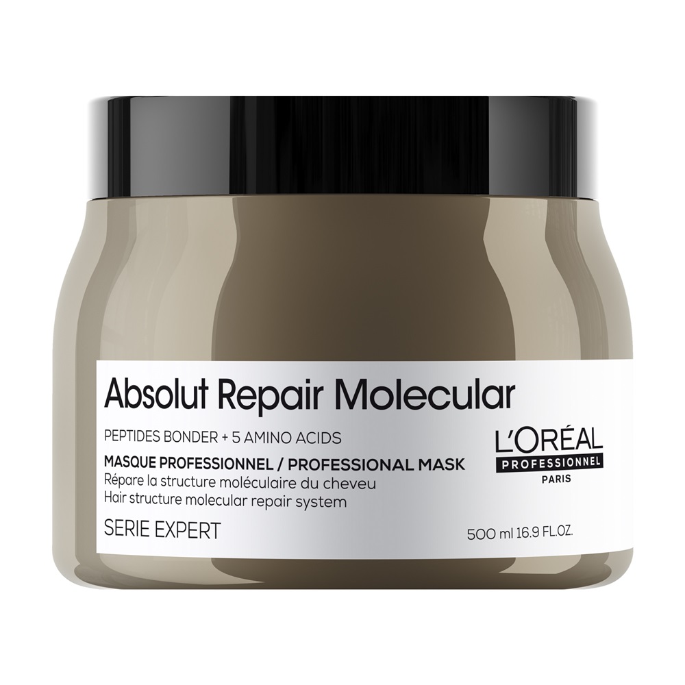 картинка L'Oreal Professionnel Serie Expert Absolut Repair Molecular Маска для молекулярного восстановления волос 500 мл