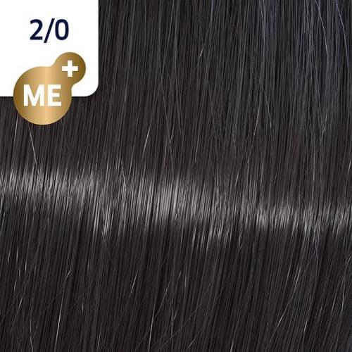 картинка Wella Professionals Koleston Perfect Стойкая крем-краска для волос 2/0 Черный натуральный