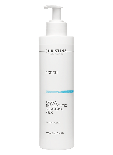картинка Christina Fresh Ароматерапевтическое очищающее молочко для нормальной кожи Aroma Therapeutic Cleansing Milk for normal skin 300 мл