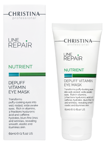 картинка Christina Line Repair Nutrient Восстанавливающая противоотечная маска для кожи вокруг глаз Depuff Vitamin Eye Mask 60 мл