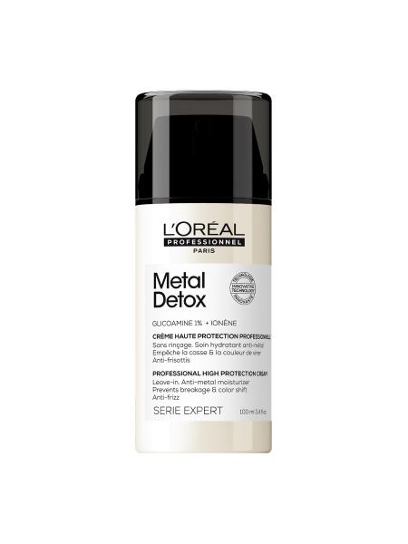 картинка L'Oreal Professionnel Serie Expert Metal Detox Крем двойная защита от УФ-лучей и металлов 100 мл