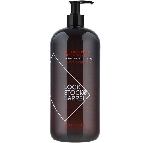 картинка Lock Stock & Barrel Шампунь укрепляющий с протеином для тонких волос Reconstruct Protein Shampoo 1000 мл