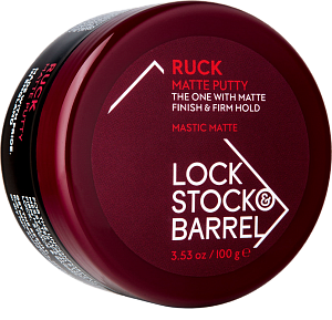 картинка Lock Stock & Barrel Мастика матовая для пластичности, массы и текстуры волос Ruck Matte Putty 100 г