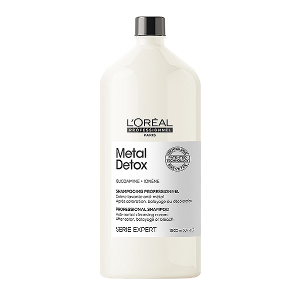картинка L'Oreal Professionnel Serie Expert Metal Detox Шампунь для восстановления окрашенных волос 1500 мл
