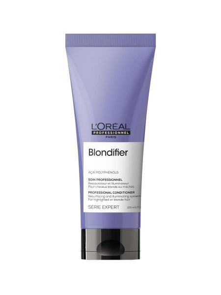 картинка L'Oreal Professionnel Serie Expert Blondifier Gloss Кондиционер для осветленных и мелированных волос 200 мл