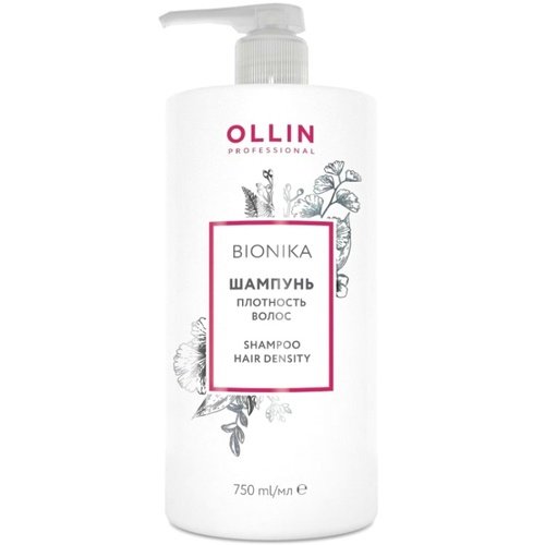 картинка OLLIN Professional BioNika Шампунь Плотность волос 750 мл