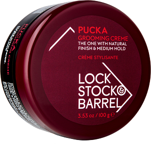 картинка Lock Stock & Barrel Крем для тонких и кудрявых волос Pucka Grooming Creme 100 г