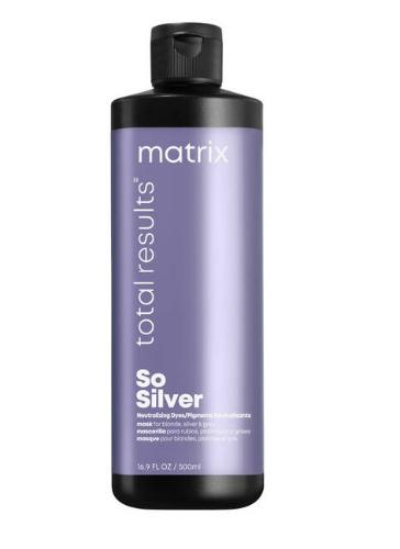 картинка Matrix Total Results So Silver Маска тройного действия для светлых и седых волос Triple Power Mask 500 мл