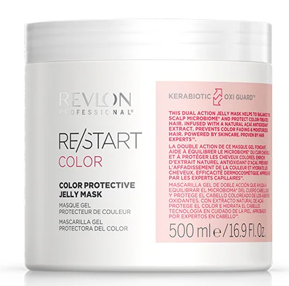 картинка Revlon Professional Restart Color Защитная гель-маска для окрашенных волос Protective Jelly Mask 500 мл