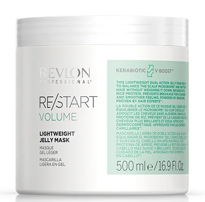 картинка Revlon Professional Restart Volume Маска-желе не утяжеляющая для волос Lightweight Jelly Mask 500 мл