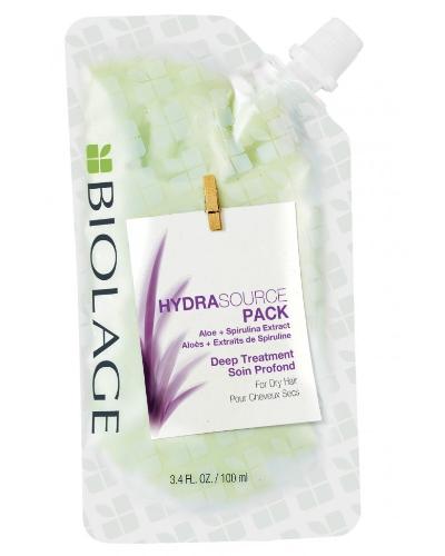 картинка Matrix Biolage HydraSource Маска-концентрат с алоэ и спирулиной для глубокого восстановления сухих волос 100 мл
