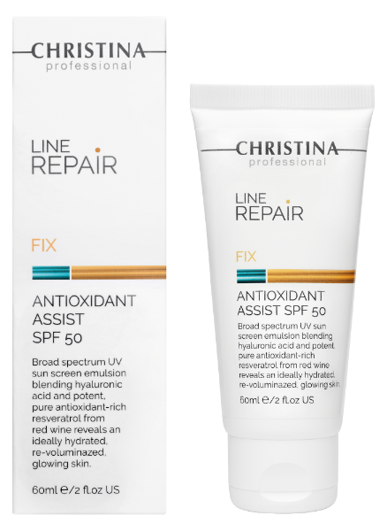 картинка Christina Line Repair Fix Антиоксидантный крем-флюид для лица SPF50 Antioxidant Assist SPF50 60 мл