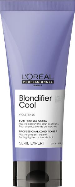 картинка L'Oreal Professionnel Serie Expert Blondifier Cool Кондиционер для нейтрализации желтизны холодных оттенков блонд 200 мл
