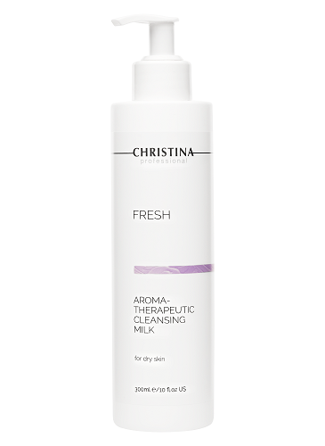 картинка Christina Fresh Ароматерапевтическое очищающее молочко для сухой кожи Aroma Therapeutic Cleansing Milk for dry skin 300 мл